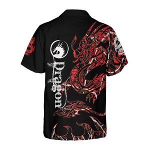 The Red Dragon Hawaiian Shirt