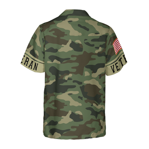 Veteran The US Army Hawaiian Shirt