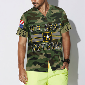 Veteran The US Army Hawaiian Shirt