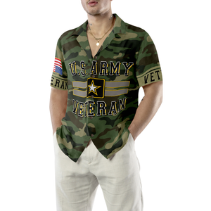 Veteran The US Army Hawaiian Shirt