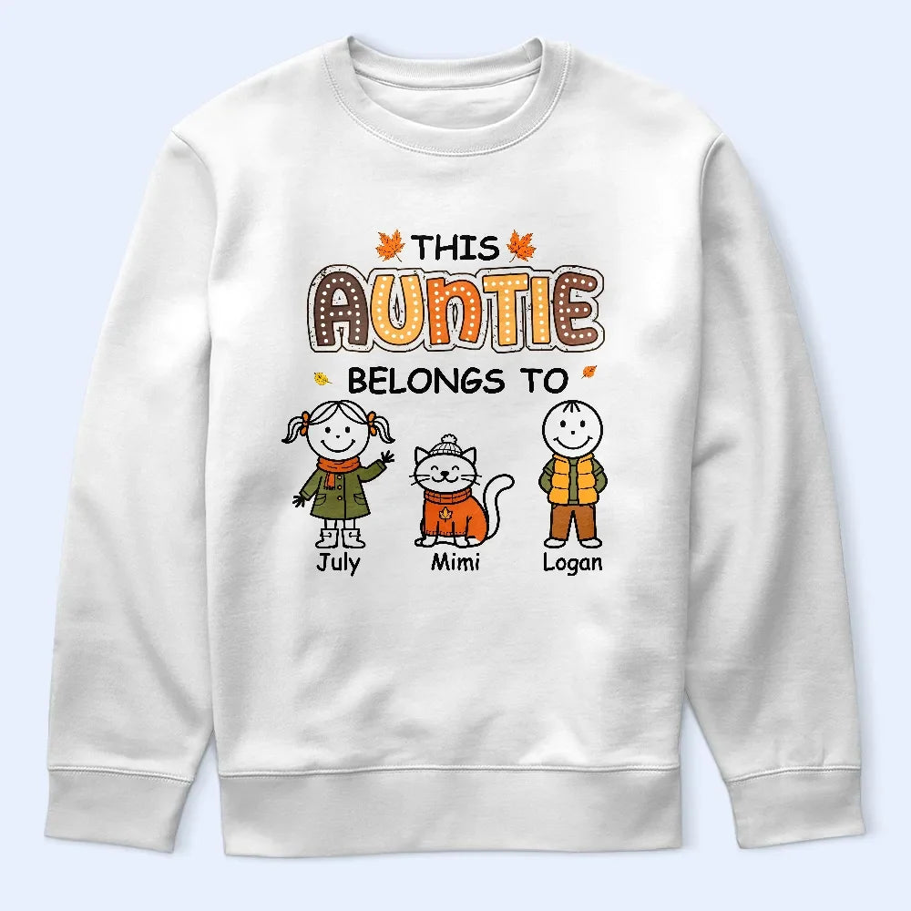 ThisGrandmaMommyBelongsToAutumnKidStickFigures PersonalizedTShirt QA097 CLA3702 MK4