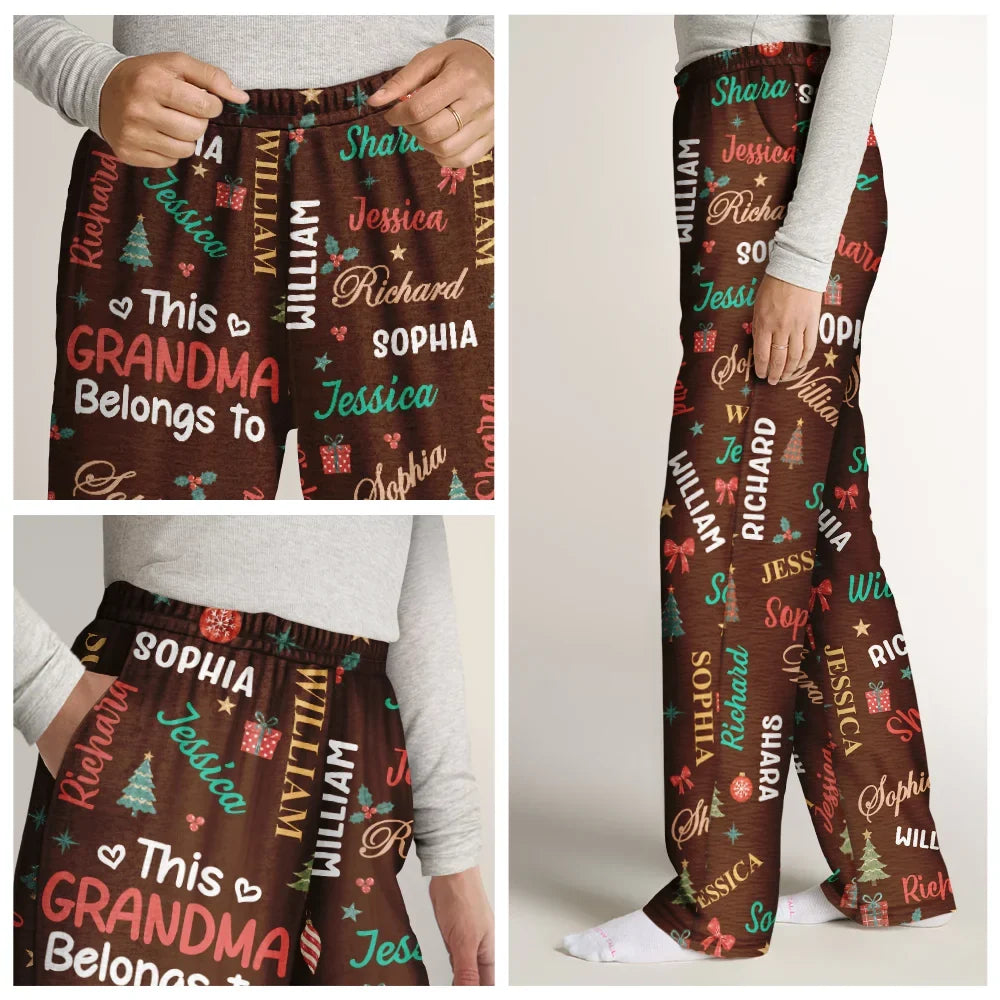 ThisGrandmaMommyBelongsToKidNames PersonalizedPajamaPants TS1159 CLA4036 Mk7