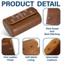 ThisGrandpaDadBelongsToKidsPet PersonalizedLeatherWatchCase DH247 HAL3906 MKWEB3