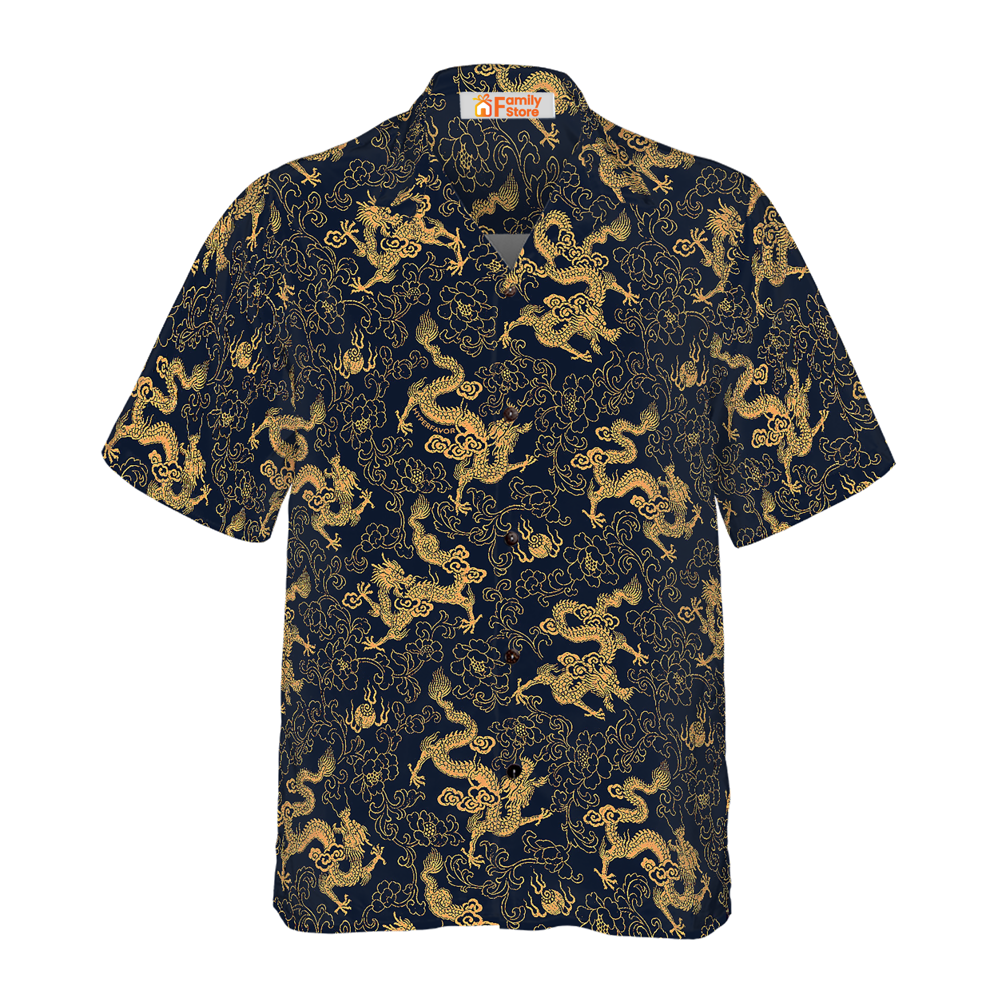 Traditional Chinese Dragon Hawaiian Shirt