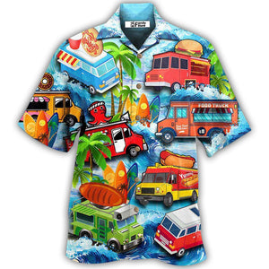 Truck Food Life Is Better With Food Truck Hawaiian Shirt