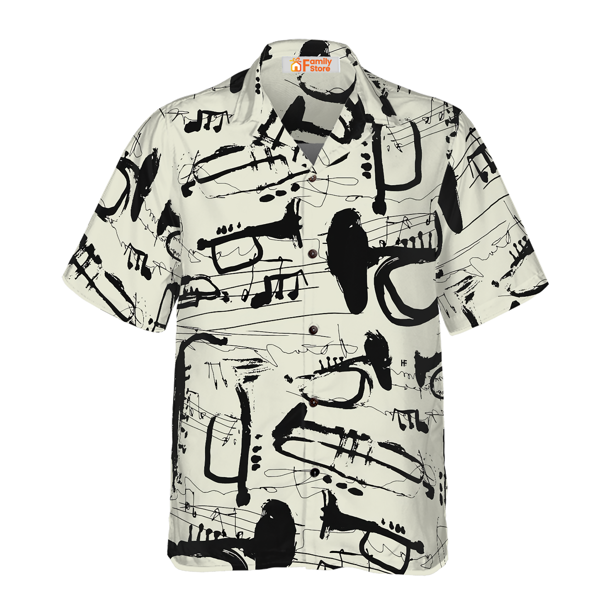 Trumpet Is Cool Hawaiian Shirt