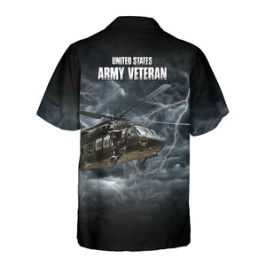 US Army Veteran Helicopter Hawaiian Shirt, Proud Helicopter Shirt