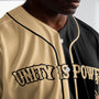 UnityIsPowerBrownBlackBaseballJersey6