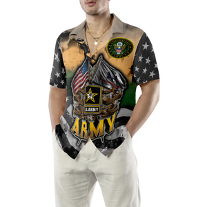 Veteran Proudly Served The US Army Hawaiian Shirt