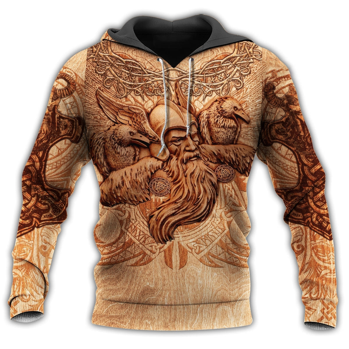 Viking Blood With Sunset - Hoodie