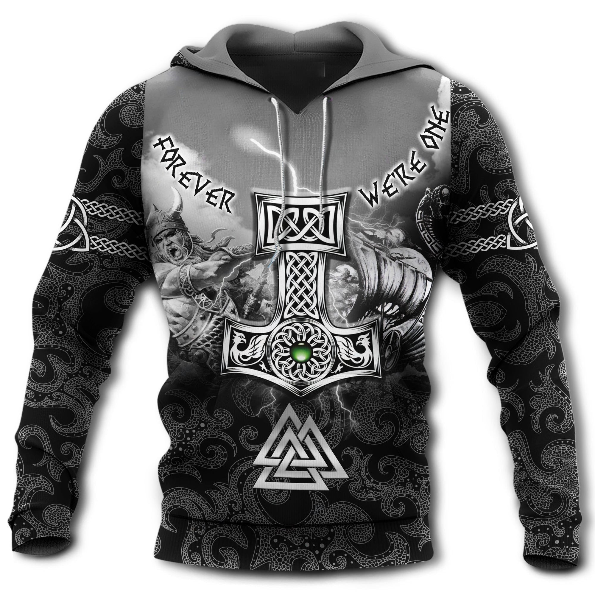 Viking Hammer Of Thor - Hoodie