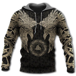 Viking Munin Tattoo Cool Style - Hoodie