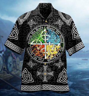 Viking Sign My Blood Hawaiian Shirt