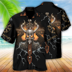 Viking Victory In Life Hawaiian Shirt