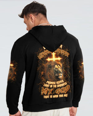 Way Maker Miracle Worker Cross Lion - Men's All Over Print Shirt - AT4080517