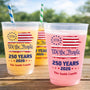 WeThePeople250Years1776 PersonalizedFrostedCups VN030 NAH5888 MK2