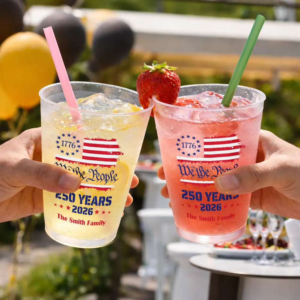 WeThePeople250Years1776 PersonalizedFrostedCups VN030 NAH5888 MK3