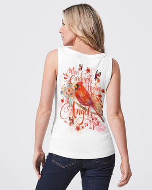 When Cardinals Appear Angels Are Near - Women's All Over Print Shirt - AT4080515