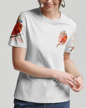 When Cardinals Appear Angels Are Near - Women's All Over Print Shirt - AT4080515