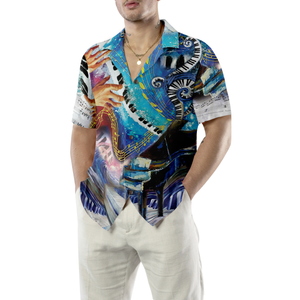 Where Words Fail Piano Speaks Hawaiian Shirt