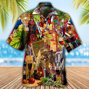 Wine Better For You Independence Day - Hawaiian Shirt