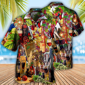 Wine Better For You Independence Day - Hawaiian Shirt