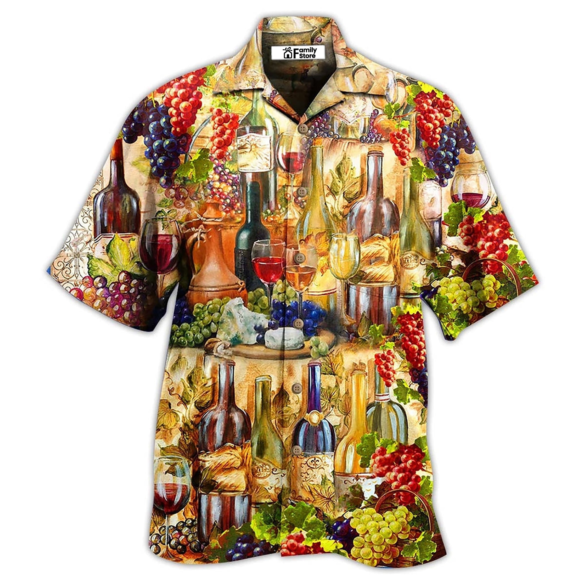 Wine I Don't Give A Sip - Hawaiian Shirt