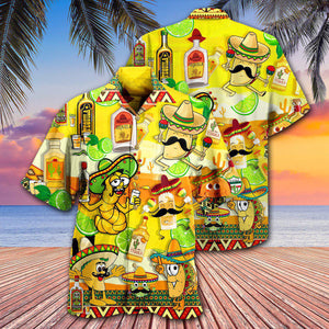 Wine Tequila Magic Water For Fun People - Hawaiian Shirt