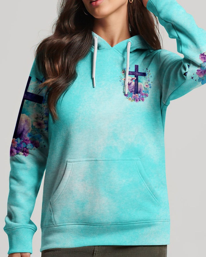 WithGodAllThingsArePossibleLamb Women_sAllOverPrintShirt_6