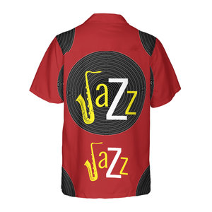 World Of Jazz Shirt For Men Hawaiian Shirt