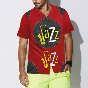 World Of Jazz Shirt For Men Hawaiian Shirt