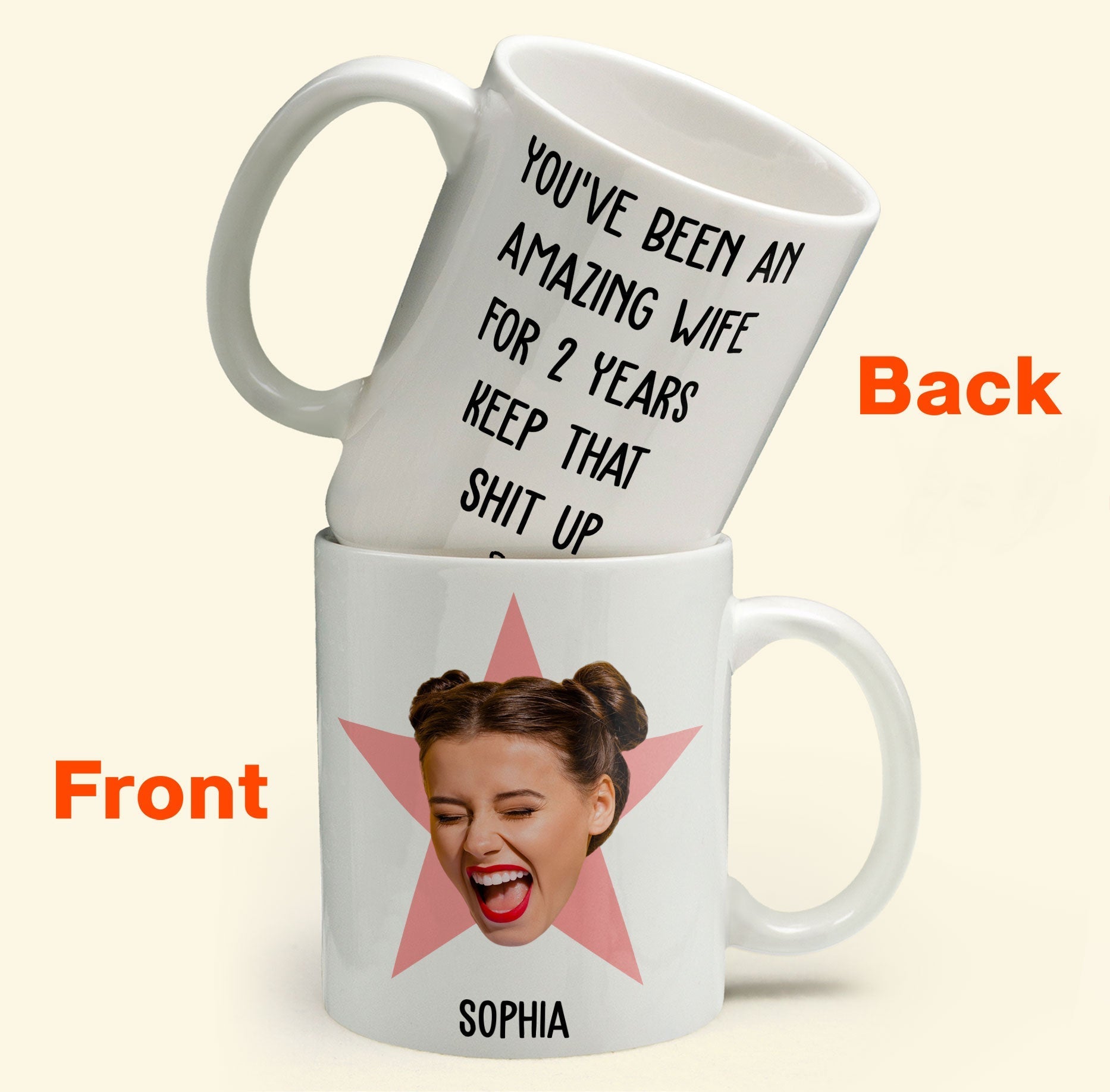 You_Ve Been An Amazing Wife Funny Anniversary Gift Personalized Photo Mug_4