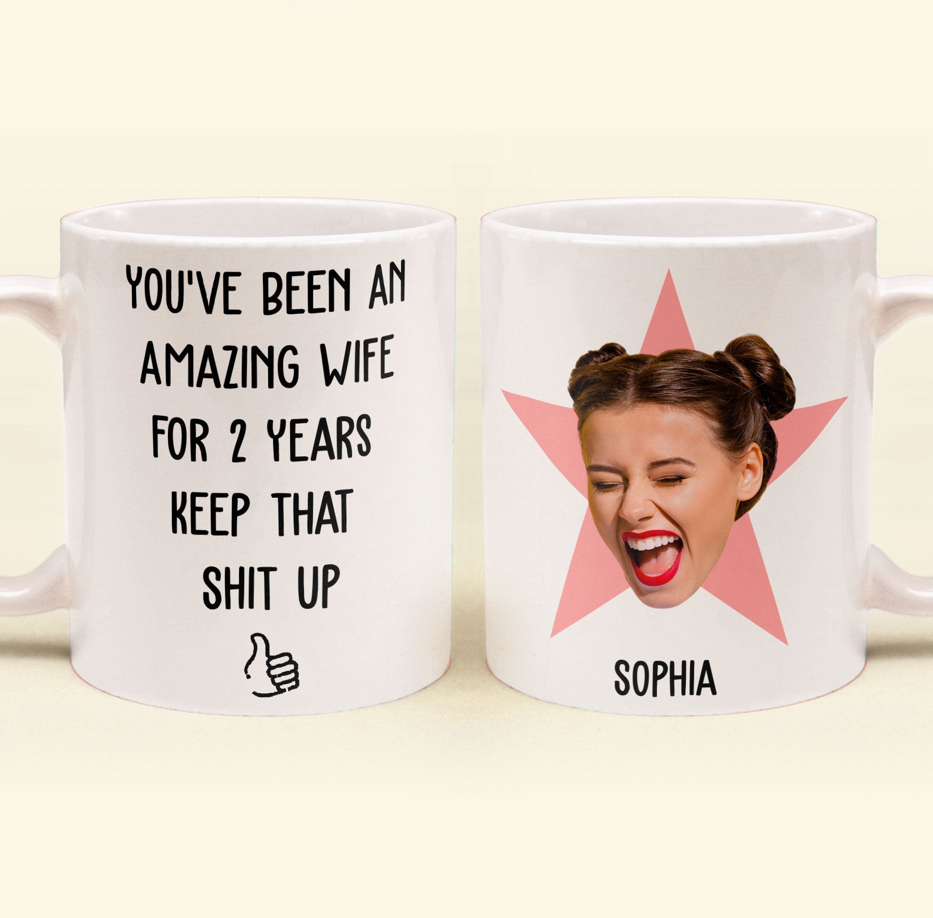 You_Ve Been An Amazing Wife Funny Anniversary Gift Personalized Photo Mug_5