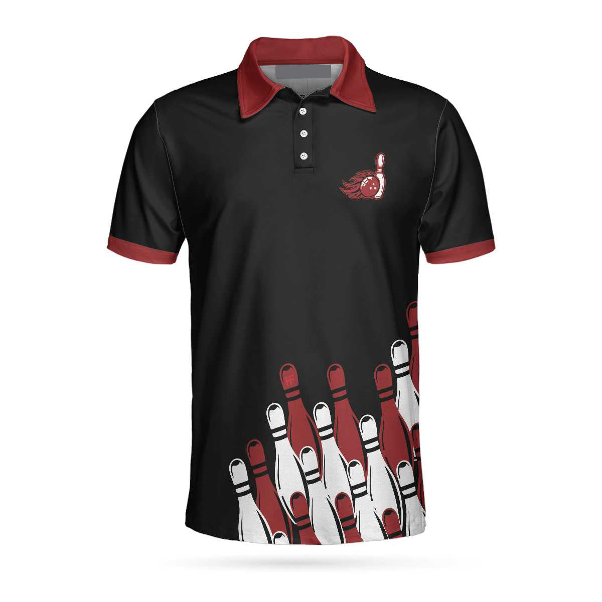 Your Ball Will Be Right Back Tenpin Bowling Polo Shirt For Men