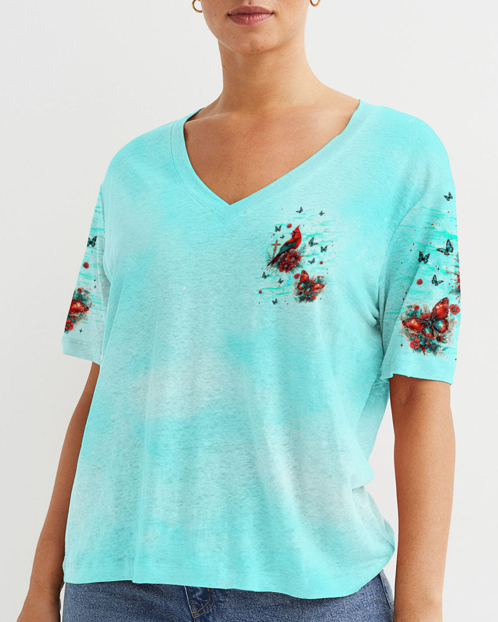 christian cloth Tlnt0612242Vneck_1 2