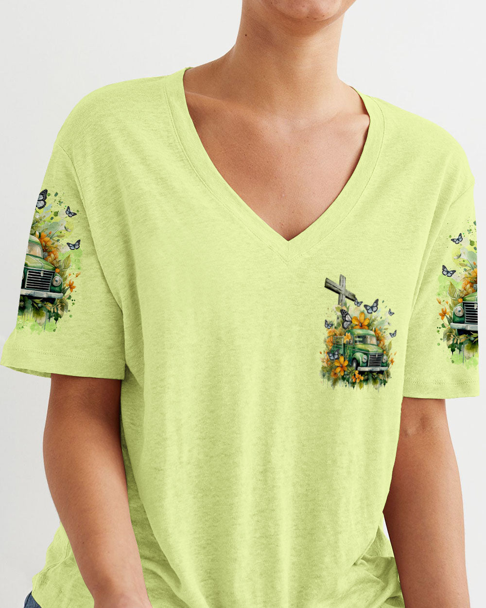 christian cloth Tltr1601242Vneck1 1