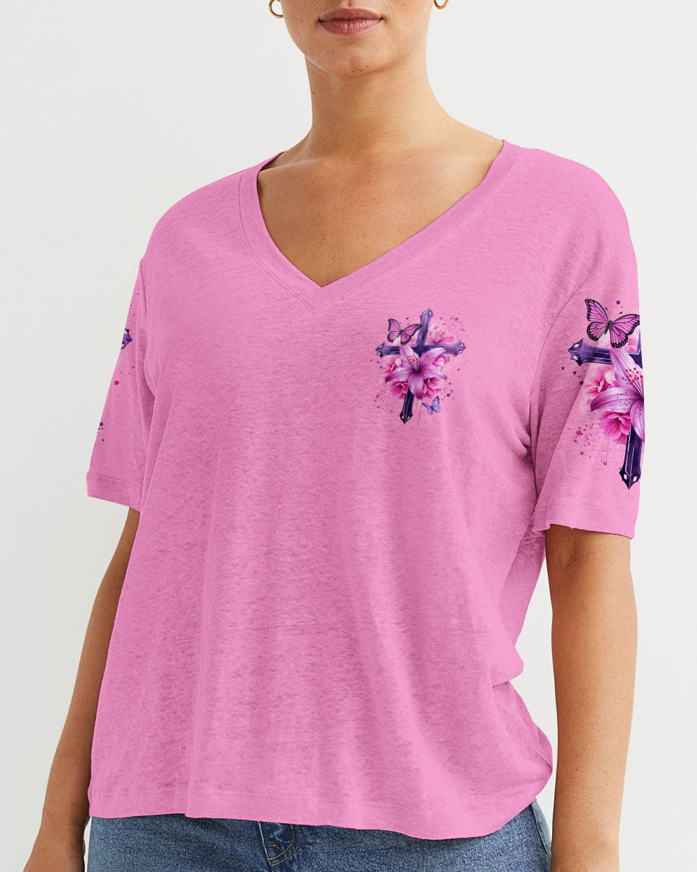 christian cloth Tyhi0605242Vneck1 2