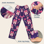coquette bow ballet custom name number gift for ballet lover ballerina personalized lounge pants 8
