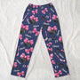 coquette bow hockey custom name number gift for hockey player hockey team personalized lounge pants 3