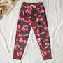 coquette bow hockey custom name number gift for hockey player hockey team personalized lounge pants 6