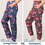 coquette bow hockey custom name number gift for hockey player hockey team personalized lounge pants 7