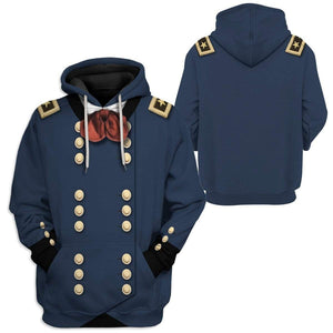 George Armstrong Custer Costume Cosplay Hoodie For Men And Women