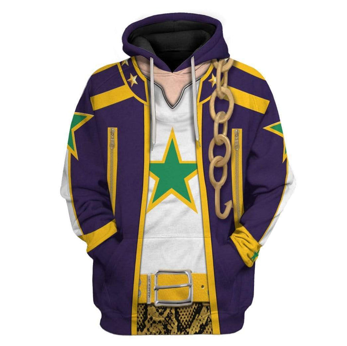 Jotaro Kujo Costume Cosplay Hoodie For Men And Women