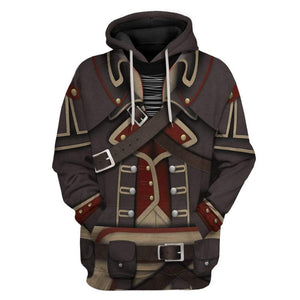 Shay Cormac Assassin's Creed Costume Cosplay Hoodie For Men And Women