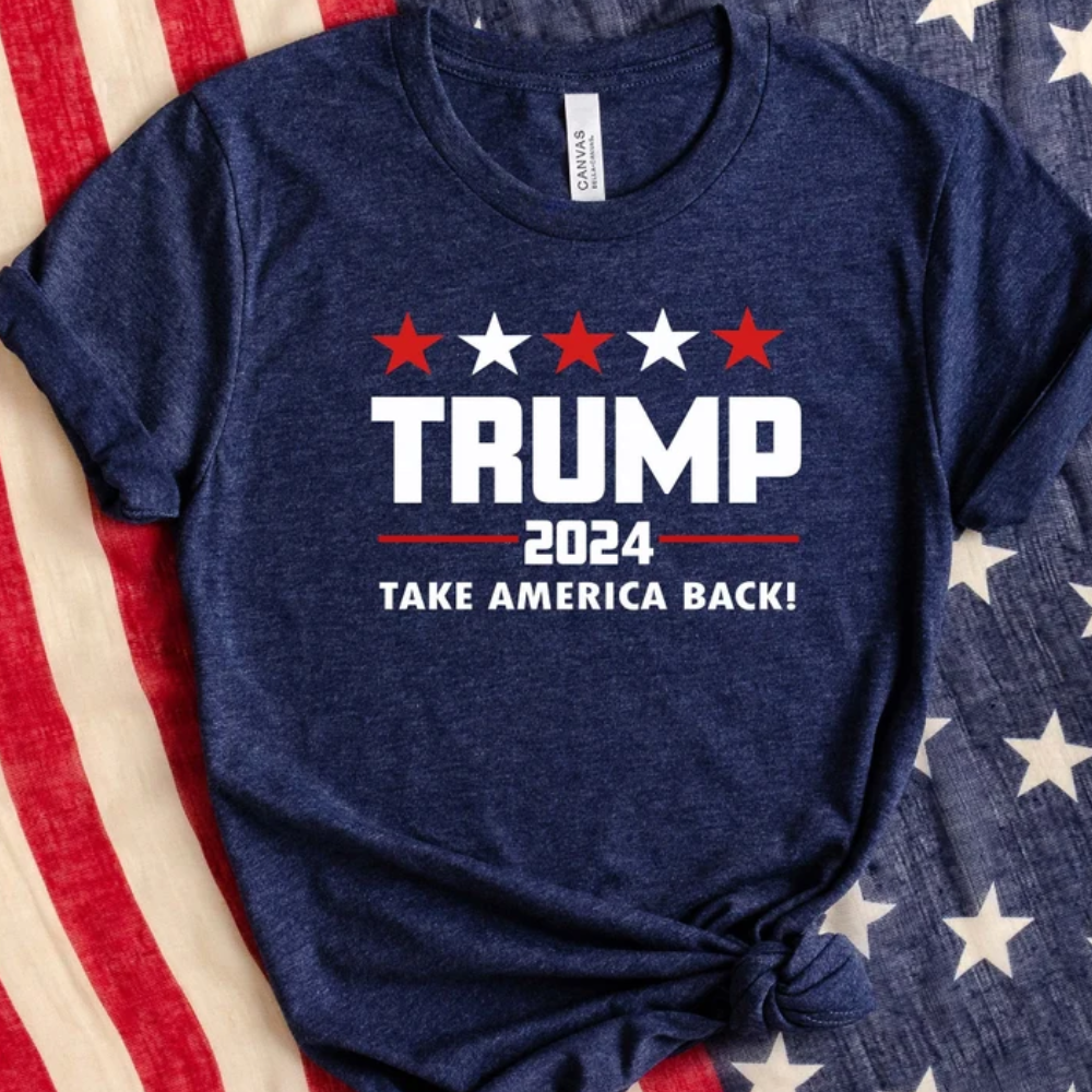 Donald Trump 2024 Take America Back - Gift For Republican - Unisex Shirt