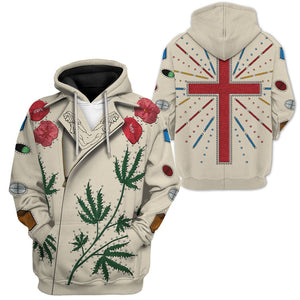 Costume Gram Parsons Nudie Suit Cosplay Hoodie