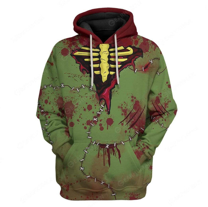 Costume Frankenstein Halloween Apparel Hoodie