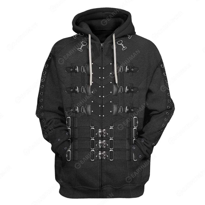 Costume Steampunk Hellraiser Long Vampiree - Apparel Hoodie Cosplay