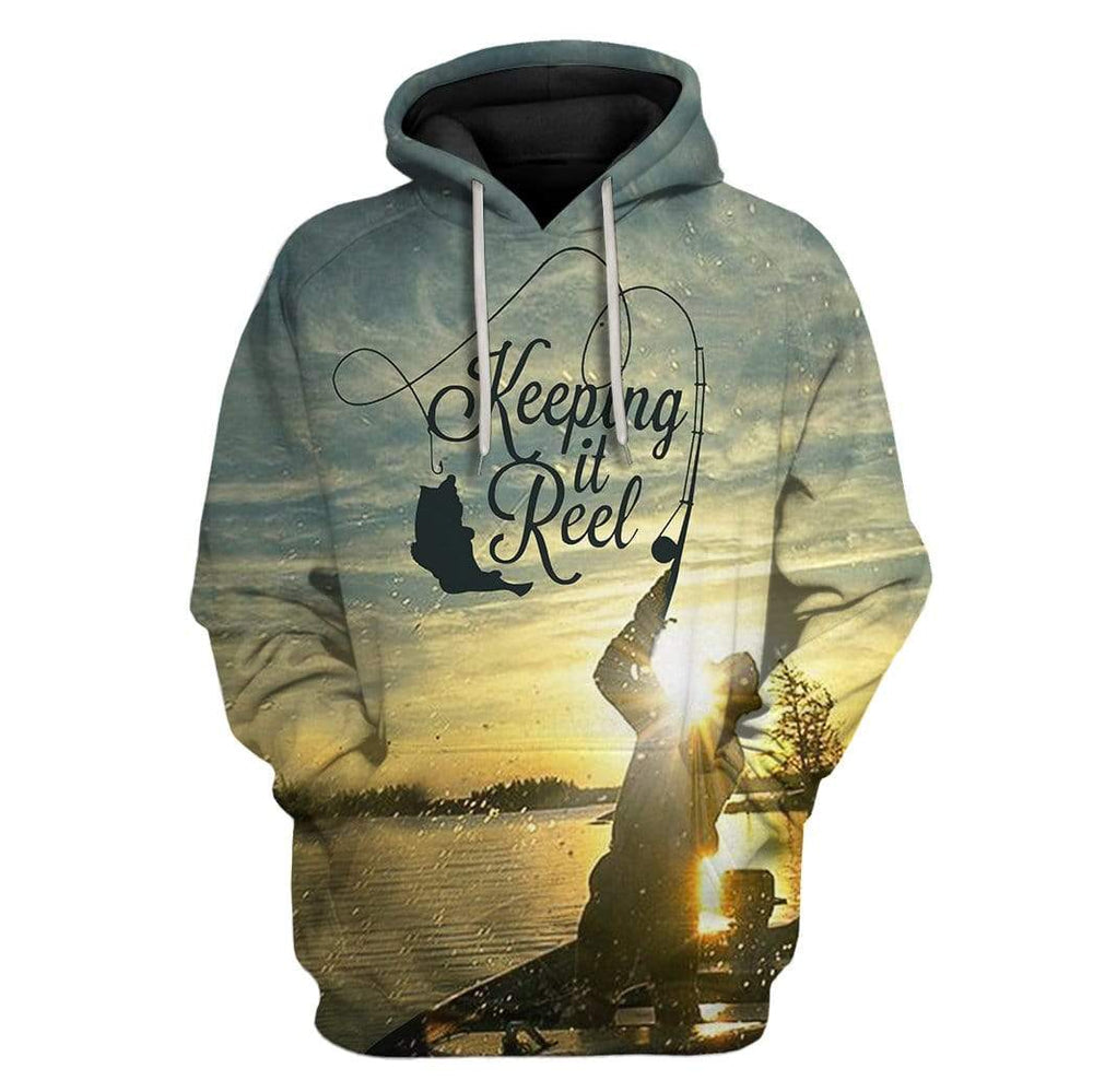 Keeping It Reel Apparel Hoodie For Men And Women