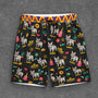 dia de los muertos custom pet photo latinos mexican day of the dead personalized shorts 4